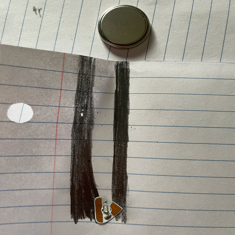 Tried to do it with graphite, didn't work