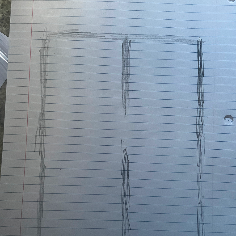 Starting off, didn't know what I was trying to do