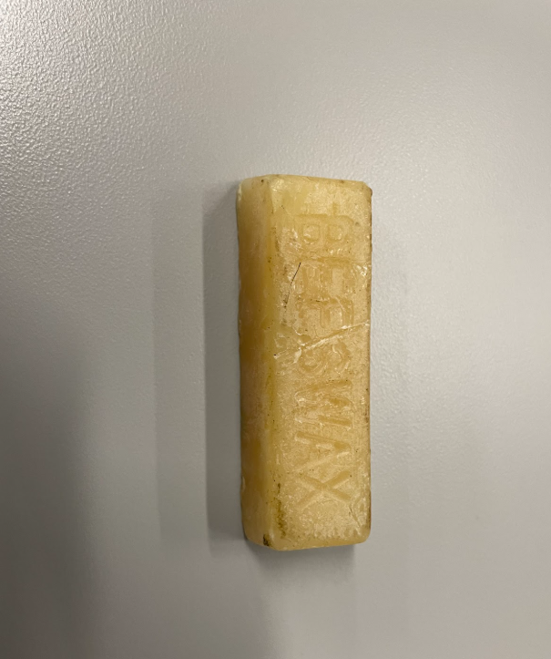 Beeswax = State: Can be both rigid and refined, Plasticity: Rigid, Material Use: Ingredients in cosmetics skincare products, candles, furniture polish, etc